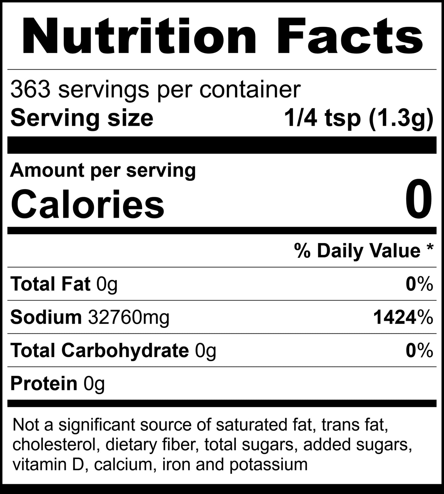 Himalayan Pink Salt, Fine