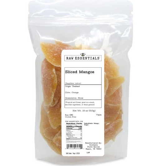Sliced Mangos