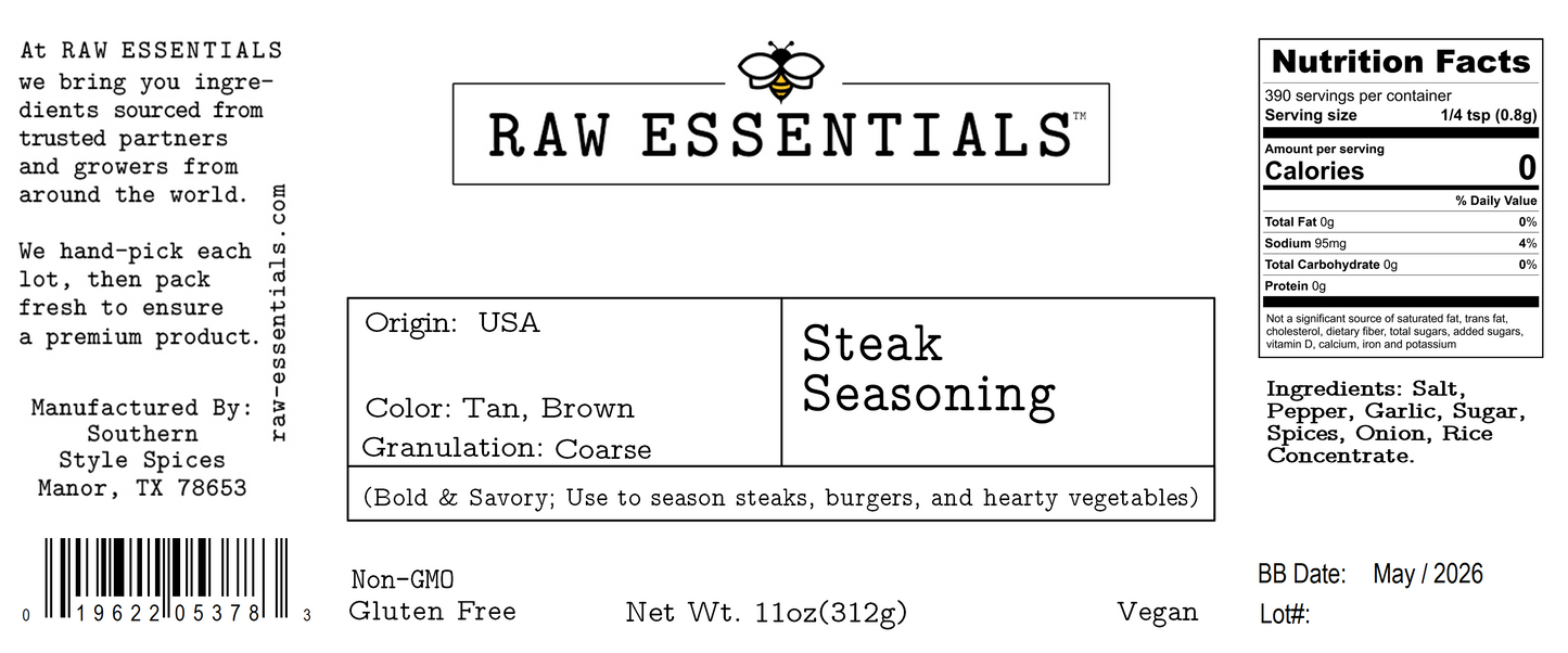 Steak Seasoning