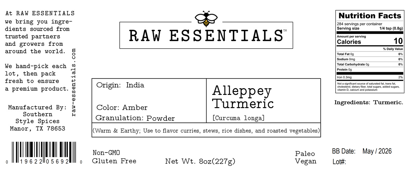 Alleppey Turmeric