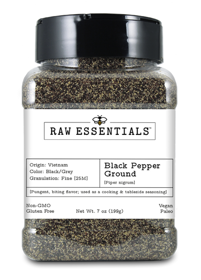 Black Pepper Ground | Raw Essentials