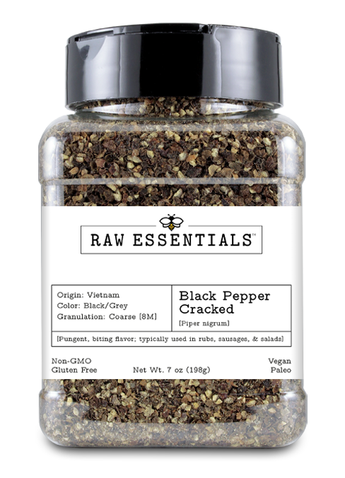 Black Pepper Cracked | Raw Essentials