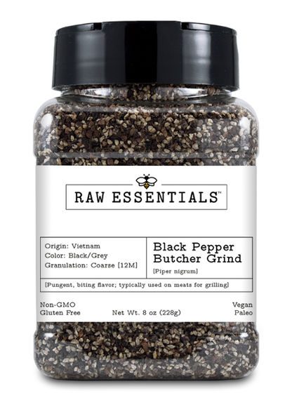 Black Pepper Butcher Grind | Raw Essentials