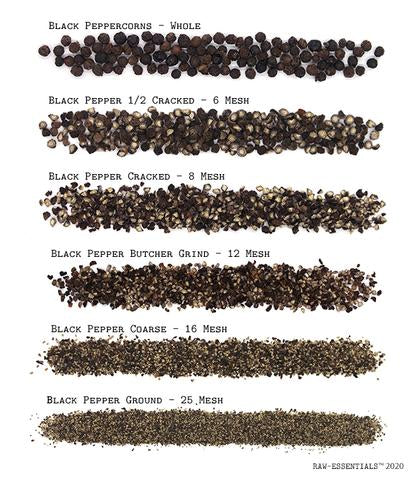Black Pepper Coarse | Raw Essentials