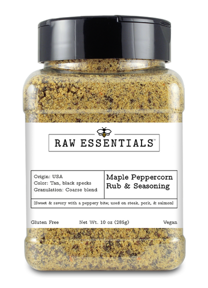 Maple Peppercorn Rub & Seasoning | Raw Essentials