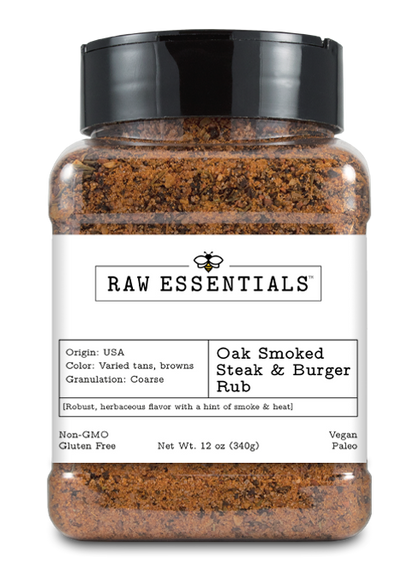 Oak Smoked Steak & Burger Rub | Raw Essentials