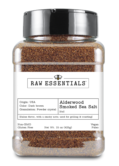 Alderwood Smoked Sea Salt | Raw Essentials