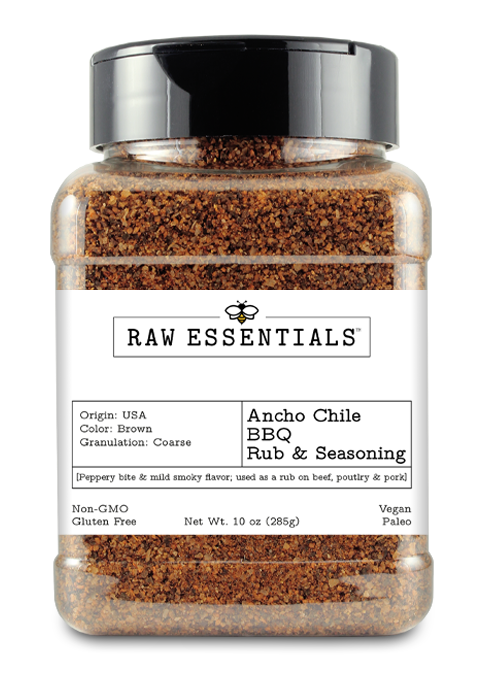 Ancho Chile BBQ Rub & Seasoning | Raw Essentials