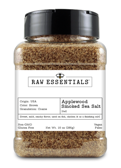 Applewood Smoked Sea Salt | Raw Essentials
