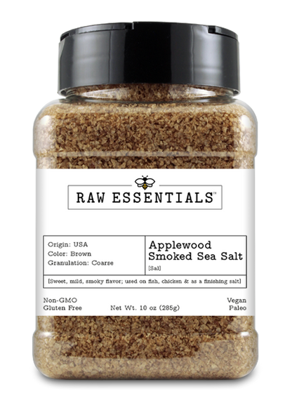 Applewood Smoked Sea Salt | Raw Essentials