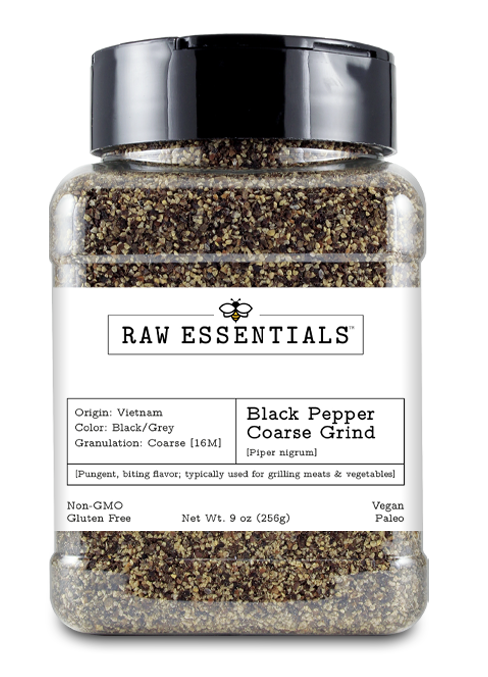 Black Pepper Coarse | Raw Essentials