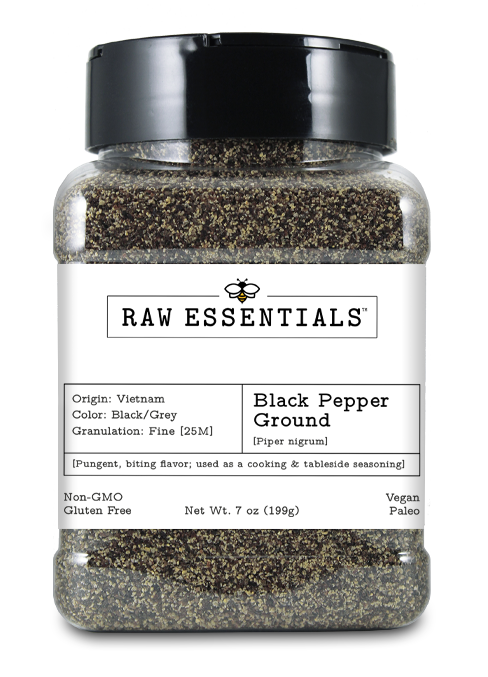 Black Pepper Ground | Raw Essentials