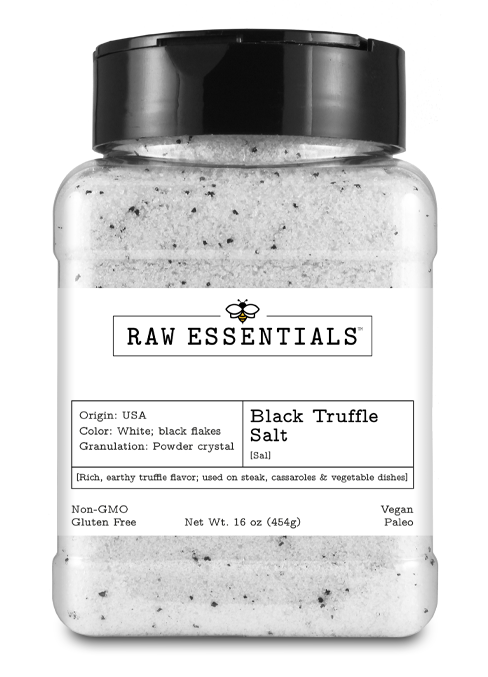 Black Truffle Salt | Raw Essentials