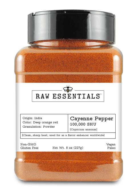 Cayenne Pepper - 100k/SHU | Raw Essentials