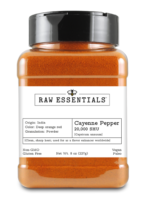 Cayenne Pepper - 20k/SHU | Raw Essentials