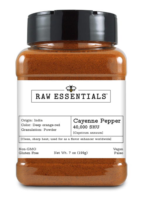 Cayenne Pepper - 40k/SHU | Raw Essentials