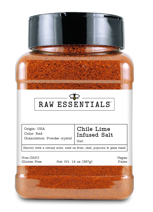 Chile Lime Infused Salt | Raw Essentials