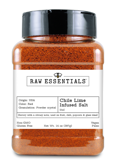 Chile Lime Infused Salt | Raw Essentials