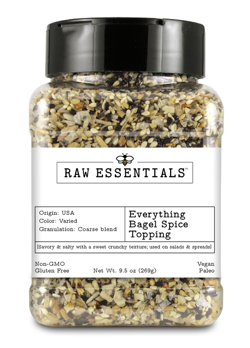 Everything Bagel Spice Topping | Raw Essentials