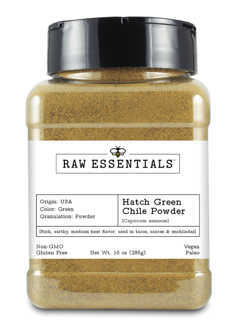 Hatch Green Chile Powder | Raw Essentials
