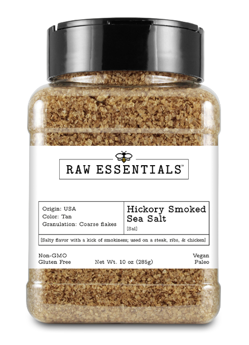 Hickory Smoked Sea Salt | Raw Essentials
