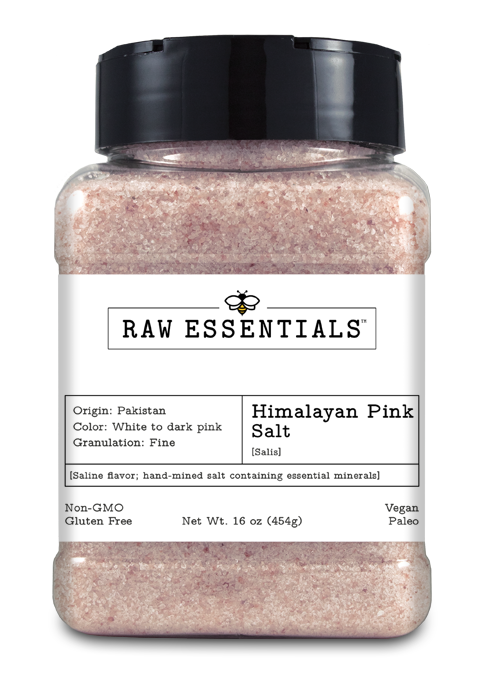 Himalayan Pink Salt, Fine | Raw Essentials