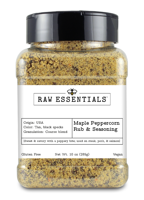 Maple Peppercorn Rub & Seasoning | Raw Essentials