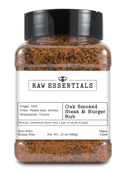 Oak Smoked Steak & Burger Rub | Raw Essentials