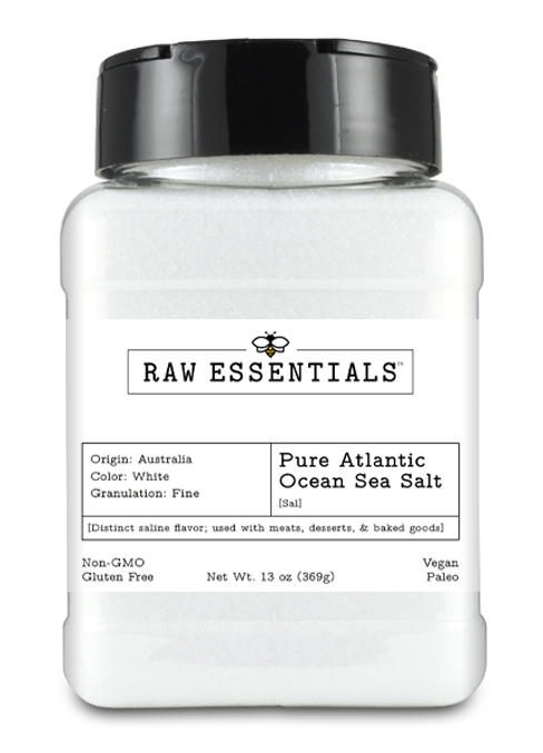Pure Atlantic Ocean Sea Salt | Raw Essentials