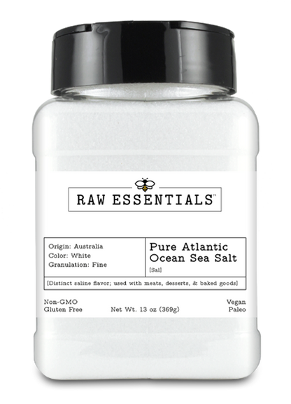 Pure Atlantic Ocean Sea Salt | Raw Essentials