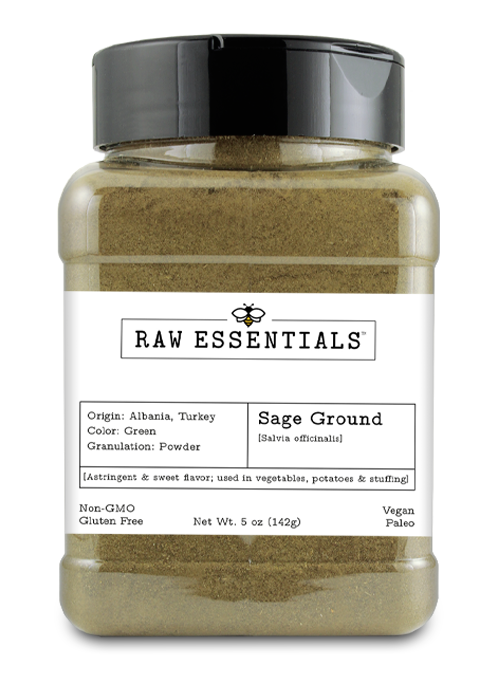 Sage Ground | Raw Essentials