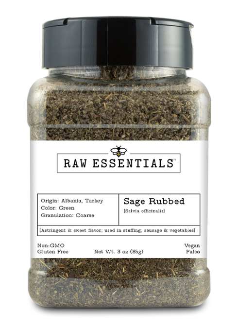 Sage Rubbed | Raw Essentials